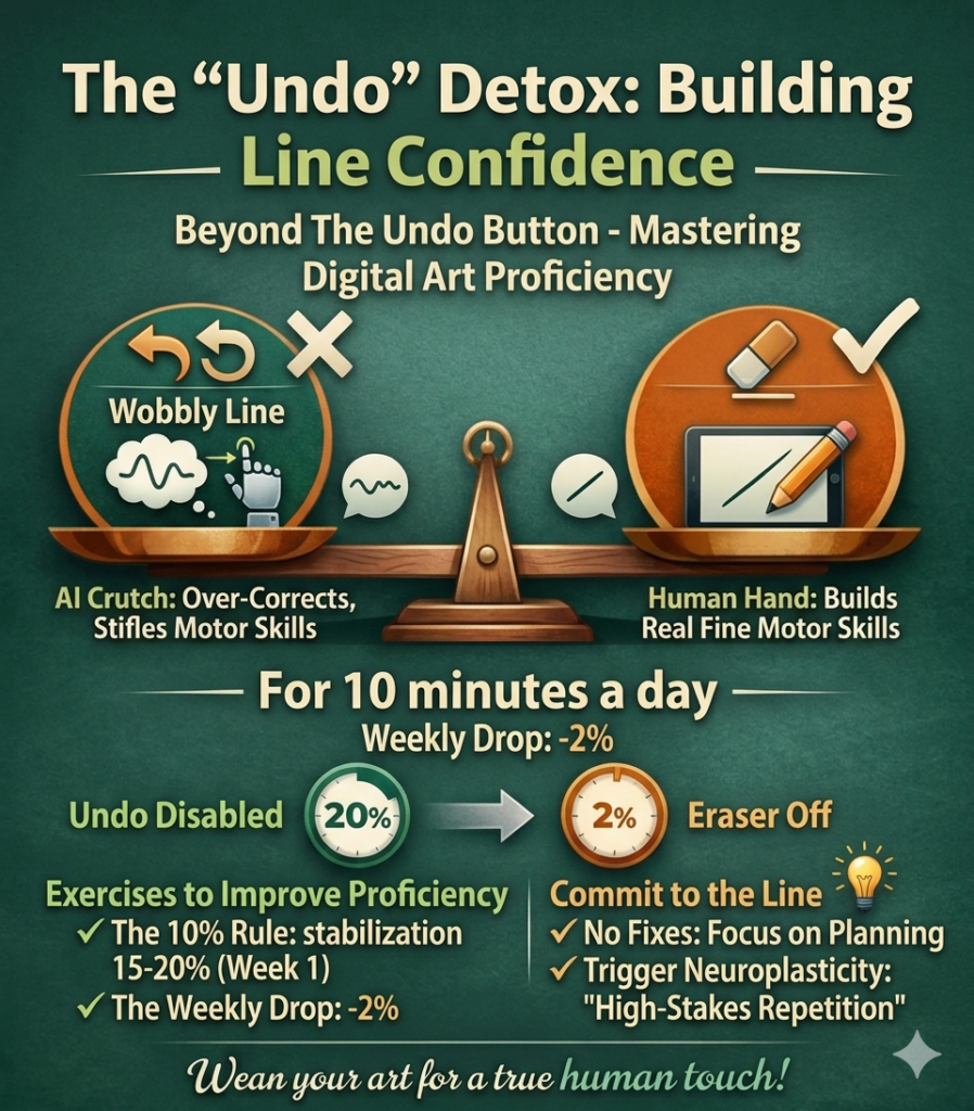 exercises to improve digital art proficiency, line confidence